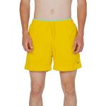 Trajes amarillos de nailon de baño rebajados Tommy Hilfiger Sport talla M para hombre 