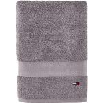 Toallas grises de algodón de baño modernas Tommy Hilfiger Sport 