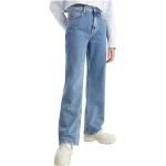 Jeans stretch azules de algodón rebajados ancho W24 largo L28 Tommy Hilfiger Sport para mujer 