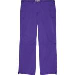 Pantalones cortos morados rebajados Tommy Hilfiger Sport talla S para mujer 