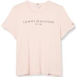 Camisetas rosas de manga corta rebajadas manga corta de punto Tommy Hilfiger Sport talla L para mujer 