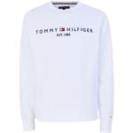 Ropa blanca de poliester de invierno  manga larga cuello redondo con logo Tommy Hilfiger Sport talla XL para hombre 