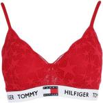 Sujetadores rojos de poliamida con relleno de encaje Tommy Hilfiger Sport talla XS para mujer 