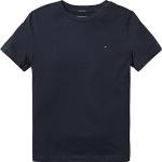 Camisetas azul marino de algodón de manga corta infantiles rebajadas Tommy Hilfiger Sport de materiales sostenibles 