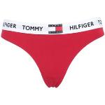 Tangas orgánicos rojos de algodón Tommy Hilfiger Sport talla XS de materiales sostenibles para mujer 