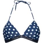 Bikinis triángulo azules celeste con logo Tommy Hilfiger Sport talla M para mujer 