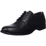 Zapatos negros de cuero con cordones de invierno con cordones oficinas Tommy Hilfiger Sport talla 40 para hombre 