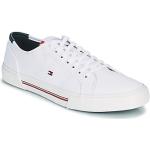 Sneakers canvas blancos de lona rebajados Tommy Hilfiger Sport talla 43 para hombre 