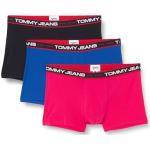 Bañadores boxer azules celeste de algodón rebajados con logo Tommy Hilfiger Sport talla XL para hombre 