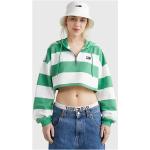 Sudaderas verdes con capucha Tommy Hilfiger Sport talla S para mujer 
