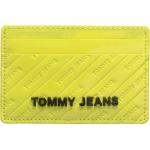 Tommy Jeans PU CC Holder Emboss Patent Monedero de mujer, One Size, fluorescente amarillo