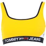 Sujetadores estampados amarillos de sintético Tommy Hilfiger Sport talla XS para mujer 