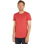 Camisetas orgánicas rojas de poliester de manga corta rebajadas manga corta Tommy Hilfiger Sport talla XL de materiales sostenibles para hombre 