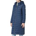 Abrigos azules de poliester con capucha  de otoño Tommy Hilfiger Basic talla XL de materiales sostenibles para mujer 