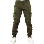 Pantalones cargo verdes de algodón militares talla 3XL para hombre 