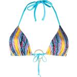 Sujetadores Bikini azules de poliester rebajados Roberto Cavalli talla XXS para mujer 
