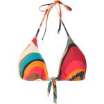 Bikinis triángulo multicolor de poliamida rebajados Lygia & Nanny con lazo talla L para mujer 