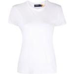 Camisetas blancas de lino de manga corta rebajadas manga corta con cuello redondo Ralph Lauren Polo Ralph Lauren talla XL para mujer 