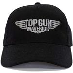 Gorras negras de algodón de béisbol  Top Gun con logo Top Gun Talla Única para hombre 