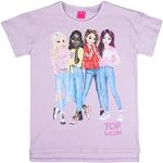 Top Model niñas T-Shirt Candy, Malia, Talita & Miju 75014 Violeta, Taille 164, 14 años