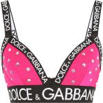 Tops rosas de tirantes con tirantes finos con logo Dolce & Gabbana con lentejuelas talla XS para mujer 
