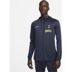 Tottenham Hotspur Strike Chaqueta deportiva con capucha de fútbol Nike Dri-FIT - Hombre - Azul