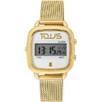 Relojes dorados de oro de pulsera digital Tous para mujer 