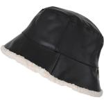 Sombreros negros de poliester para la lluvia de invierno leopardo Toutacoo talla L para mujer 