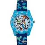 Relojes azules de goma de pulsera Disney Buzz Lightyear Cuarzo digital infantiles 