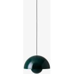 Lámparas colgantes verdes de metal &Tradition 