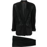 Trajes negros de viscosa con falda vintage A.N.G.E.L.O talla XXL para mujer 
