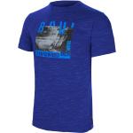 Camisetas deportivas azules rebajadas tallas grandes manga corta con cuello redondo transpirables Trangoworld talla 3XL para hombre 