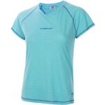Camisetas deportivas azules de piel rebajadas transpirables Trangoworld talla XS para mujer 