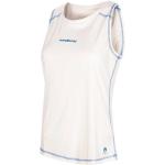Camisetas blancas de piel de running rebajadas sin mangas Trangoworld talla L para mujer 