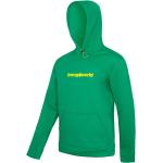 Sudaderas deportivas verdes de poliester rebajadas con logo Trangoworld talla L para hombre 