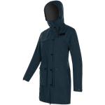 Abrigos azules con capucha  rebajados impermeables, transpirables Trangoworld talla XL para mujer 