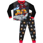 TRANSFORMERS Pijama Optimus Prime Pijama para Niños | Pijamas Niño | Negro | 4-5 Años