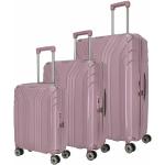 Set de maletas rosas con ruedas Travelite 