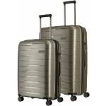 Set de maletas doradas con cierre Travelite 