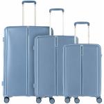 Set de maletas azules rebajadas con cierre Travelite para mujer 