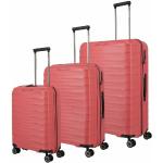 Set de maletas rojas Travelite para mujer 