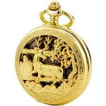 Relojes dorados de oro con cadena Mecánico 24h vintage para hombre 