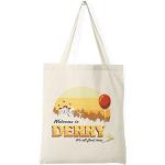 Trend Creators It Horror Movie Welcome To Derry Stephen King Inspired Bolso tote de lona natural