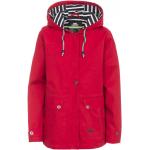 Abrigos clásicos rojos de jersey rebajados impermeables Trespass talla XS para mujer 