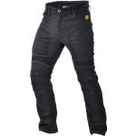 Jeans stretch negros de poliamida rebajados transpirables talla XXS para mujer 