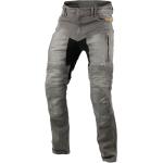 Pantalones grises de motociclismo ancho W26 largo L34 talla 7XL para mujer 