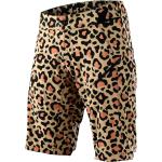 Pantalones cortos deportivos multicolor rebajados leopardo Troy Lee Designs talla XS para mujer 