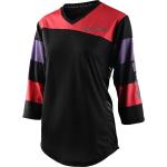 Camisetas marrones de jersey de punto  rebajadas tres cuartos de punto Troy Lee Designs talla XXS para mujer 
