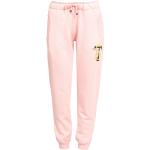 Pantalones rosas de chándal rebajados con logo Trussardi talla XS para mujer 