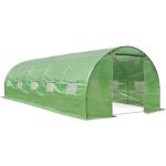 Túnel de film verde con armazón metálico 3x8m Garden Point